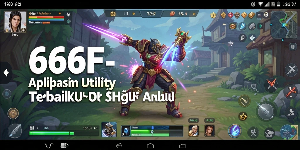 Screenshot utama 666F menunjukkan antarmuka aplikasi Utility yang intuitif.
