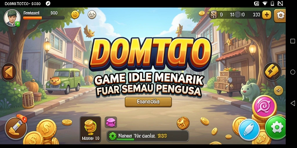 Tampilan gameplay DOMTOTO yang menarik dan menghibur.