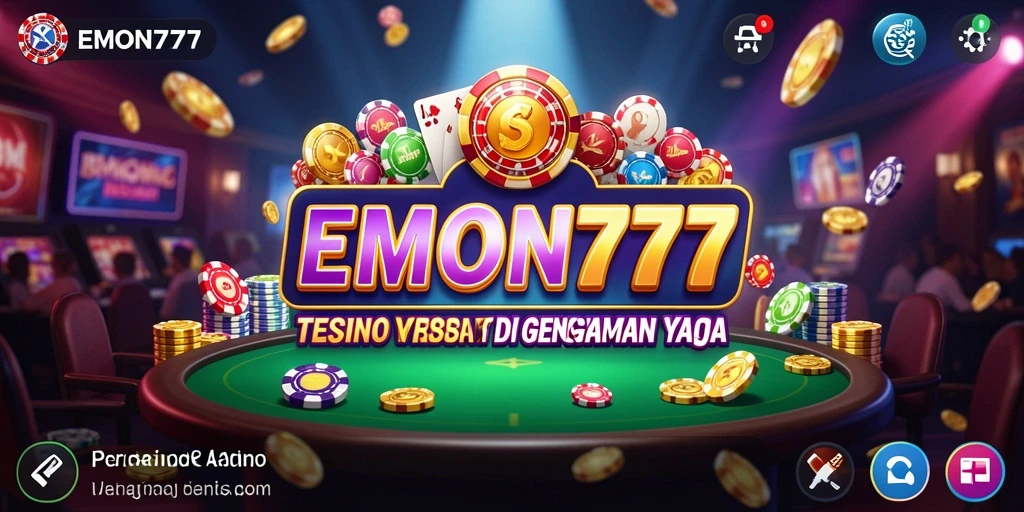 Tampilan gameplay menarik dari EMON777 yang penuh keseruan Kasino.