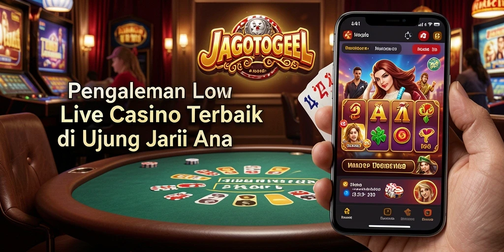 Tangkapan layar menampilkan dealer langsung di JAGOTOGEL dengan gameplay yang menarik.