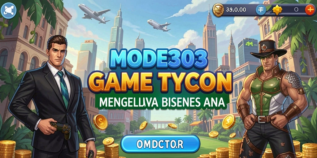 Gameplay Tycoon yang seru dan mengasyikkan di MODE303.