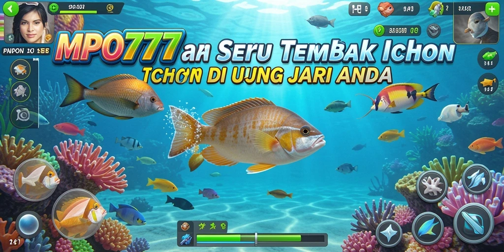 Gameplay seru Tembak Ikan dengan grafis menawan.