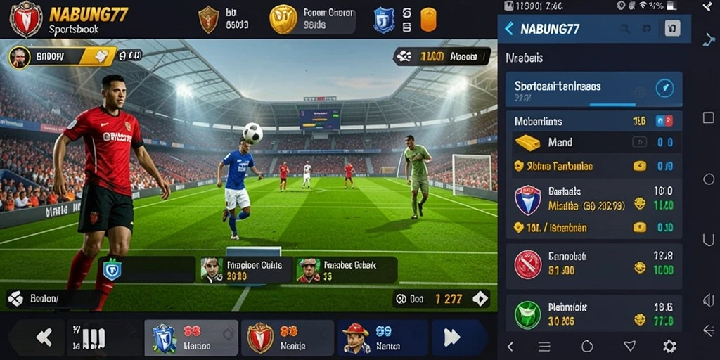 Tampilan menarik dari gameplay NABUNG77 yang penuh aksi.