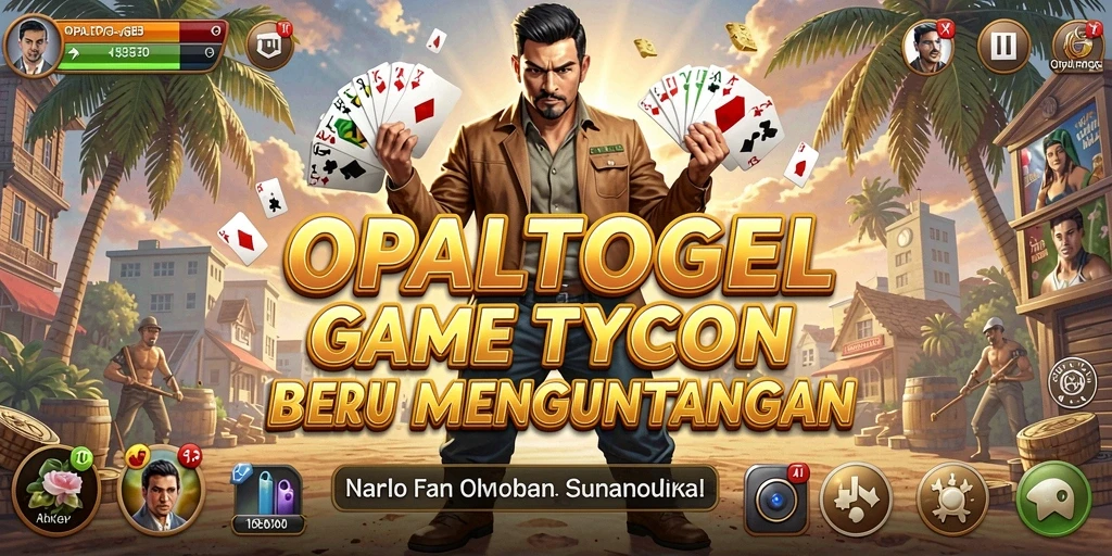Tampilan gameplay OPALTOGEL yang menegangkan dan penuh strategi Tycoon.