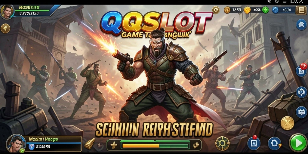 Tampilan menarik dari gameplay QQSLOT yang penuh aksi.