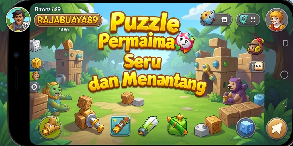 Tampilan menarik gameplay RAJABUAYA89 dengan puzzle yang mengasyikkan.