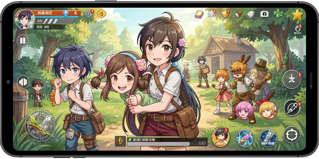 Gameplay seru S13 dengan karakter Anime yang menarik.