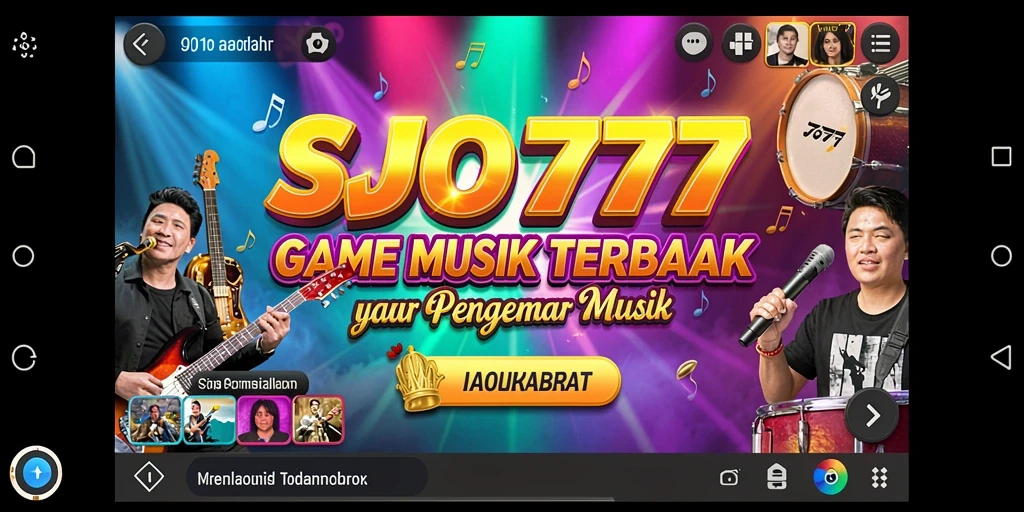 Tampilan gameplay SJO777 yang seru dan interaktif.