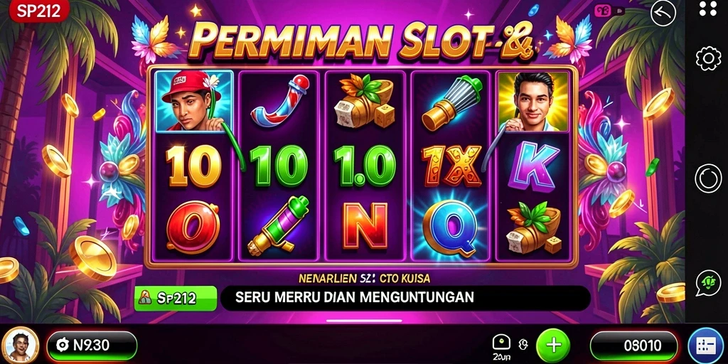 Tampilan gameplay SP212 yang seru dan memikat.