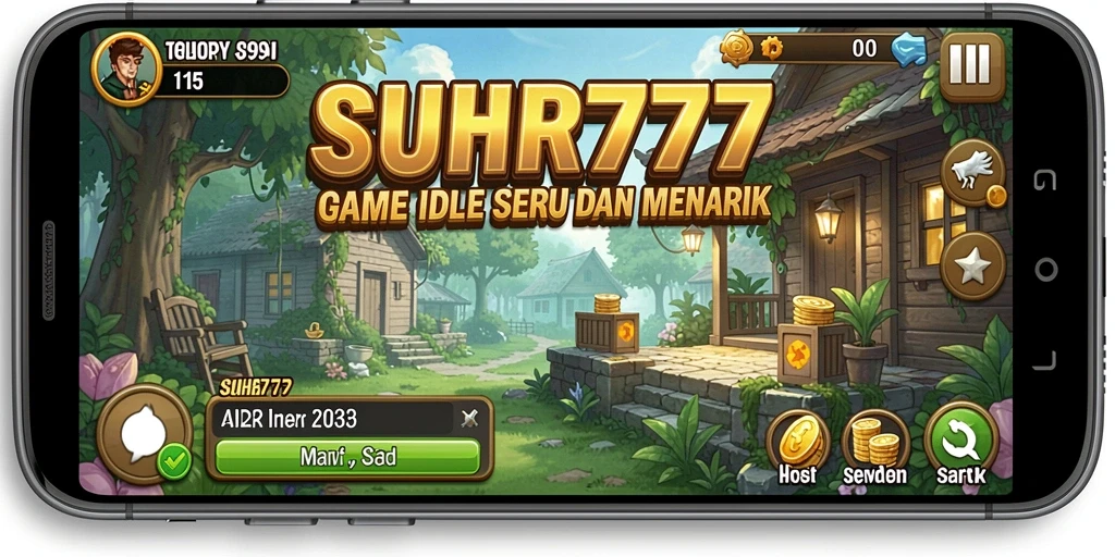 Tampilan gameplay menarik dari SUHU777 dengan fitur Idle yang unik.