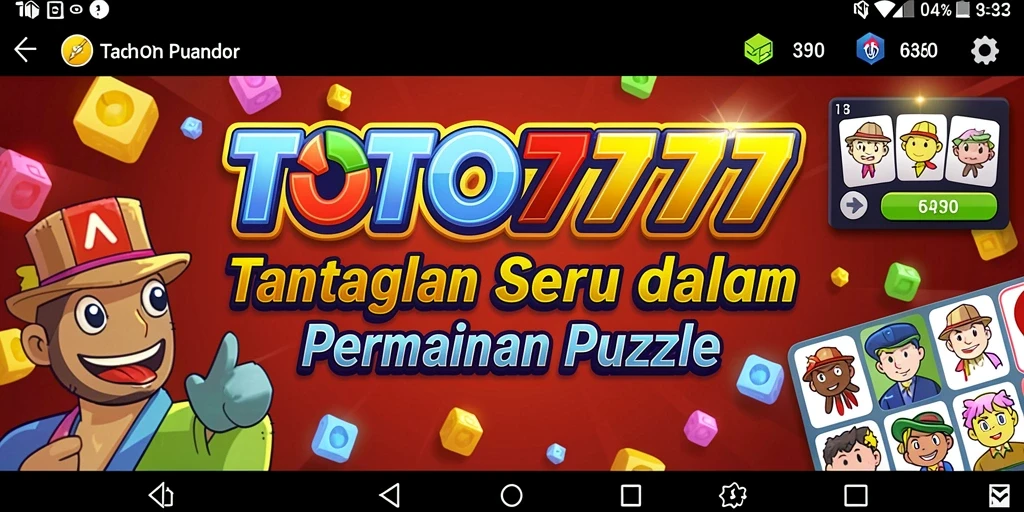 TOTO777 menawarkan gameplay puzzle yang menantang dan menyenangkan.